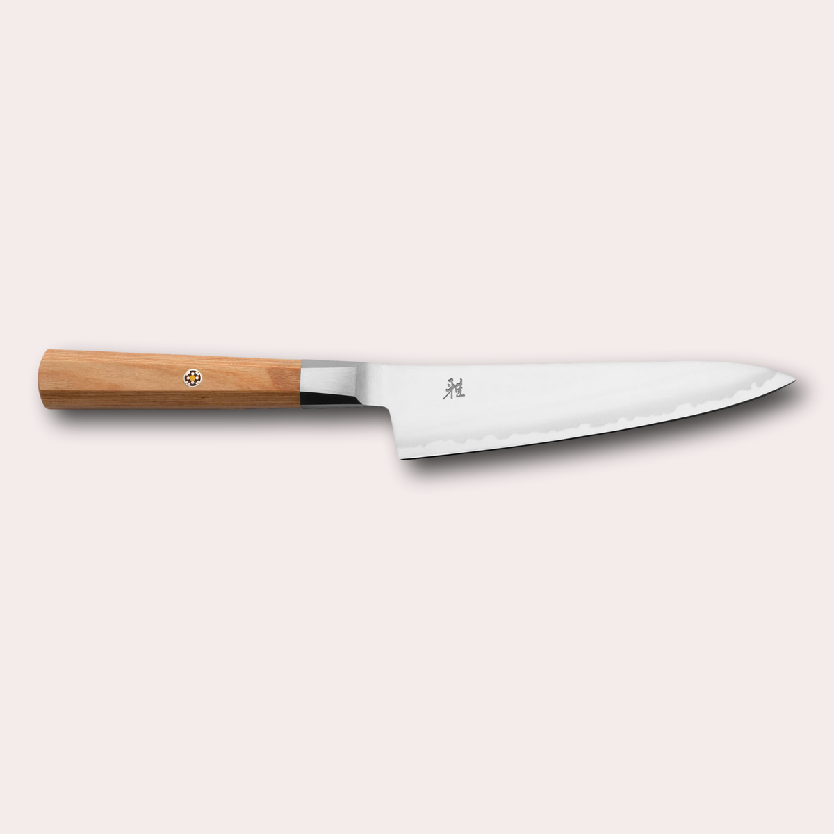 Miyabi 4000FC Koya Shotoh utility knife. Made in Japan, stunning folded steel blade with octagonal pakkawood handle. japanese-knives.co.uk
