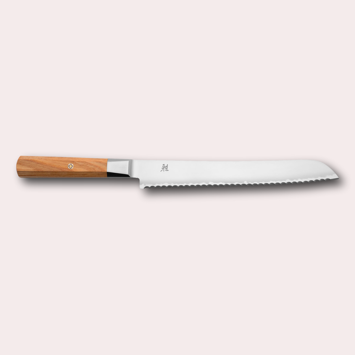 Miyabi 4000FC Koya Bread utility knife. Made in Japan, stunning folded steel blade with octagonal pakkawood handle. japanese-knives.co.uk