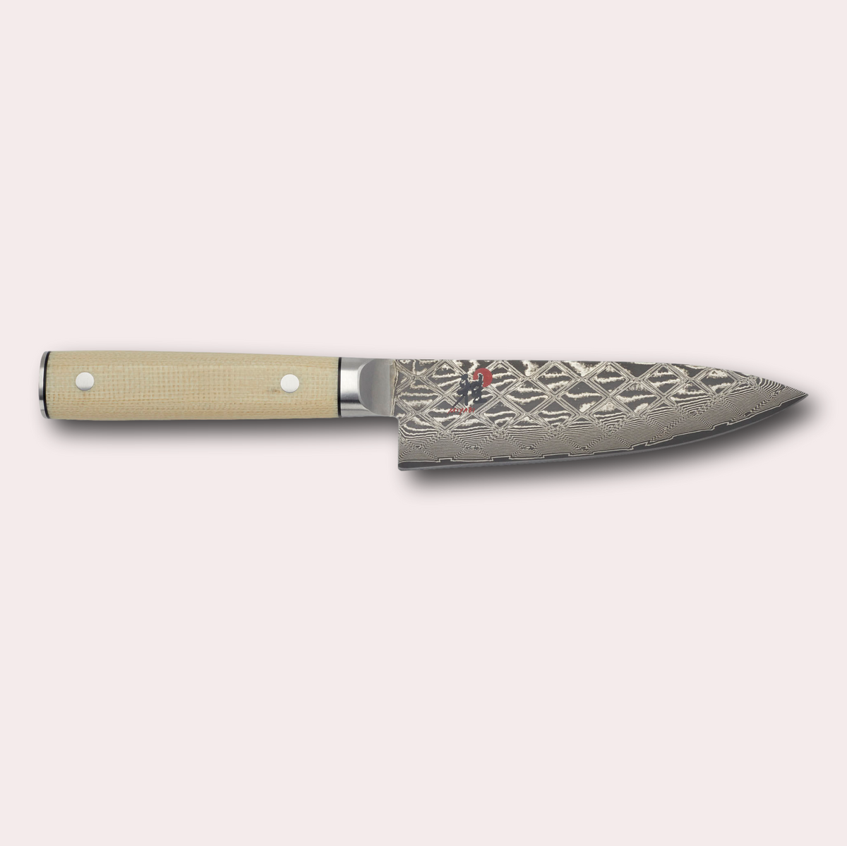 Miyabi 4500FCD Gyuto Chef knife. Made in Japan, stunning Damascus blade and a sculpted micarta handle. japanese-knives.co.uk