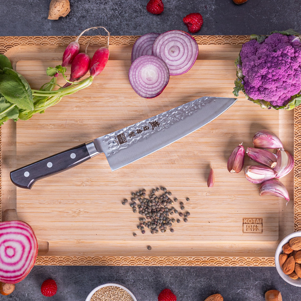 KOTAI Tsubame Santoku Knife 18cm