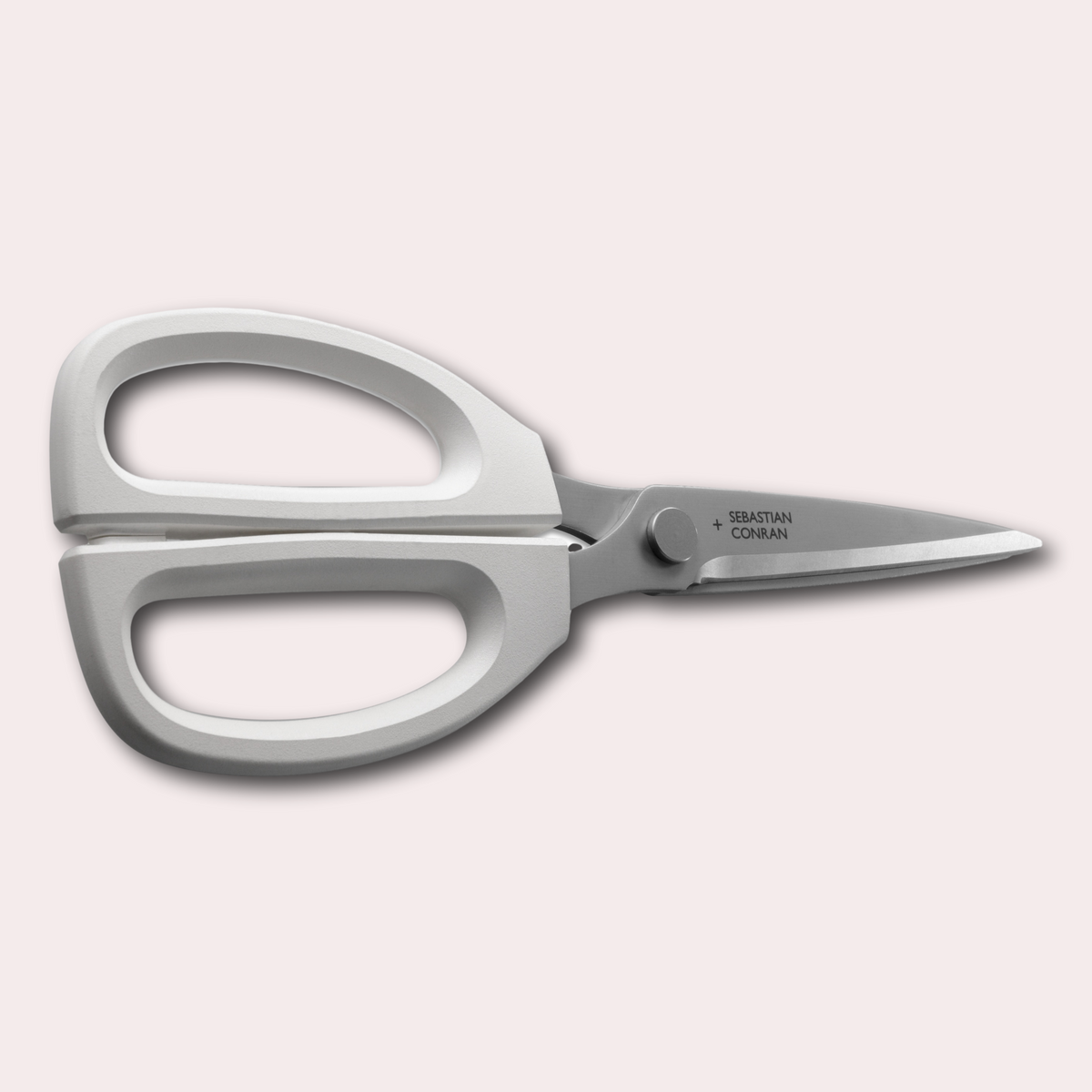 KAI DIRK Kitchen Scissors in White by Sebastien Conran