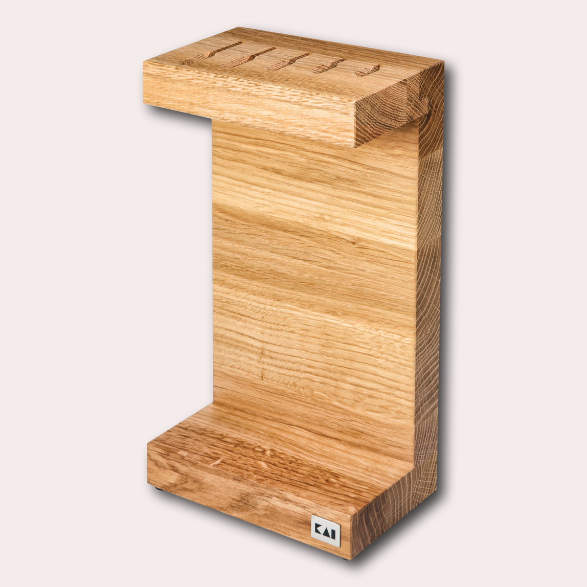 KAI C-Knife Block - Oak