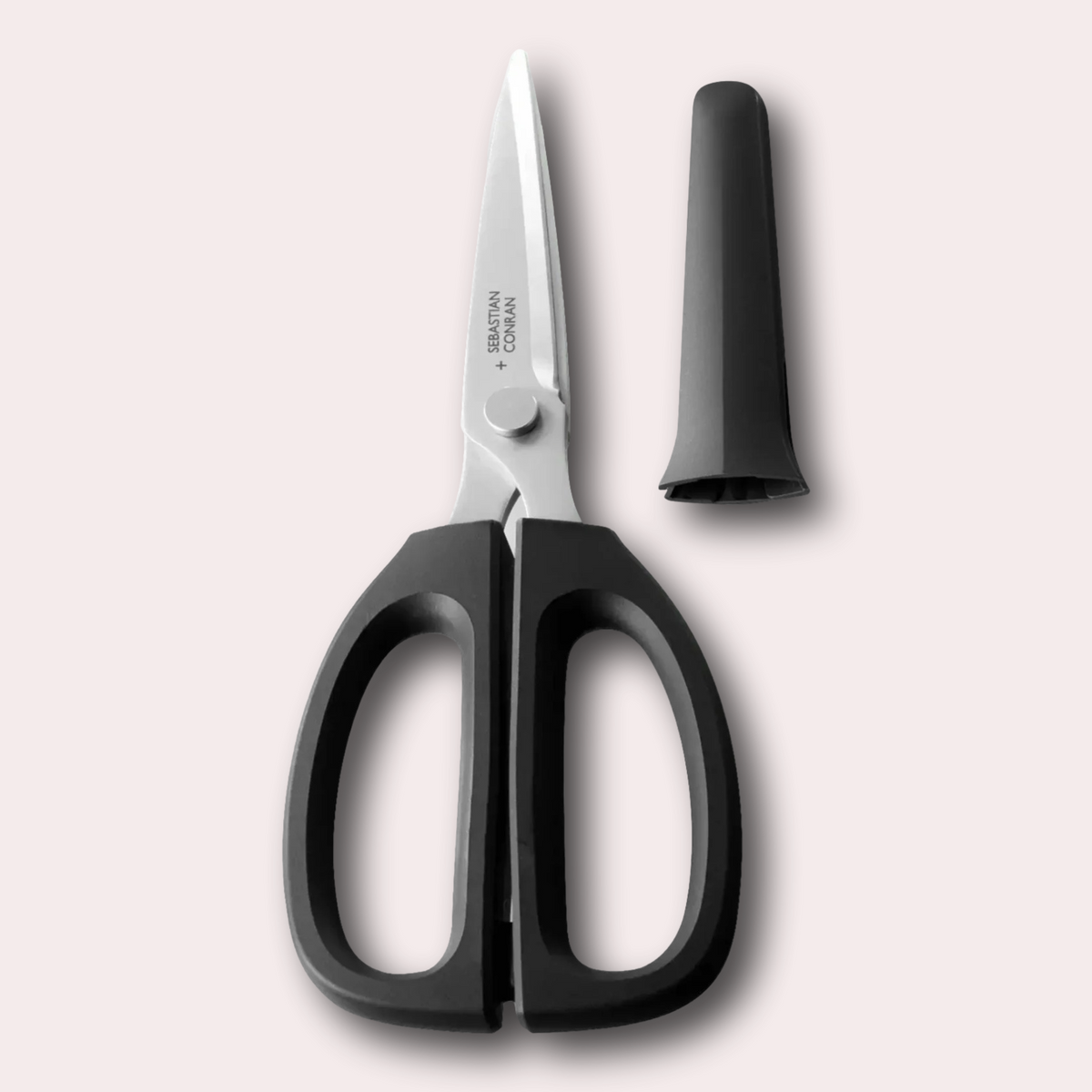 Kai DIRK Kitchen Scissors in Black by Sebastien Conran
