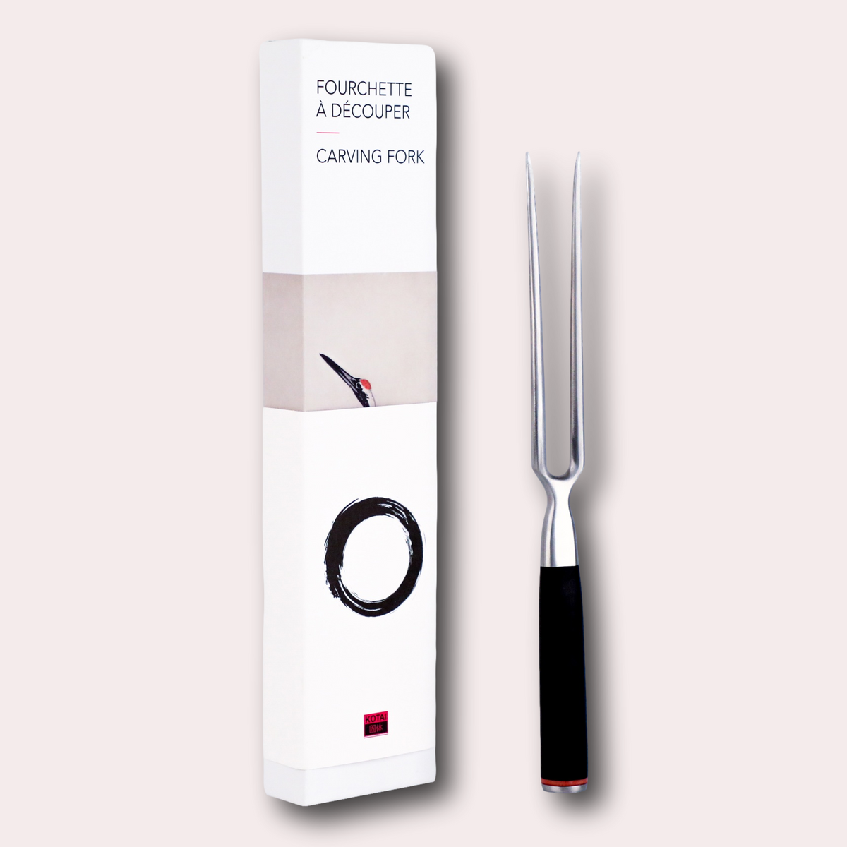 Kotai 15cm Carving fork with plastic-free packaging.