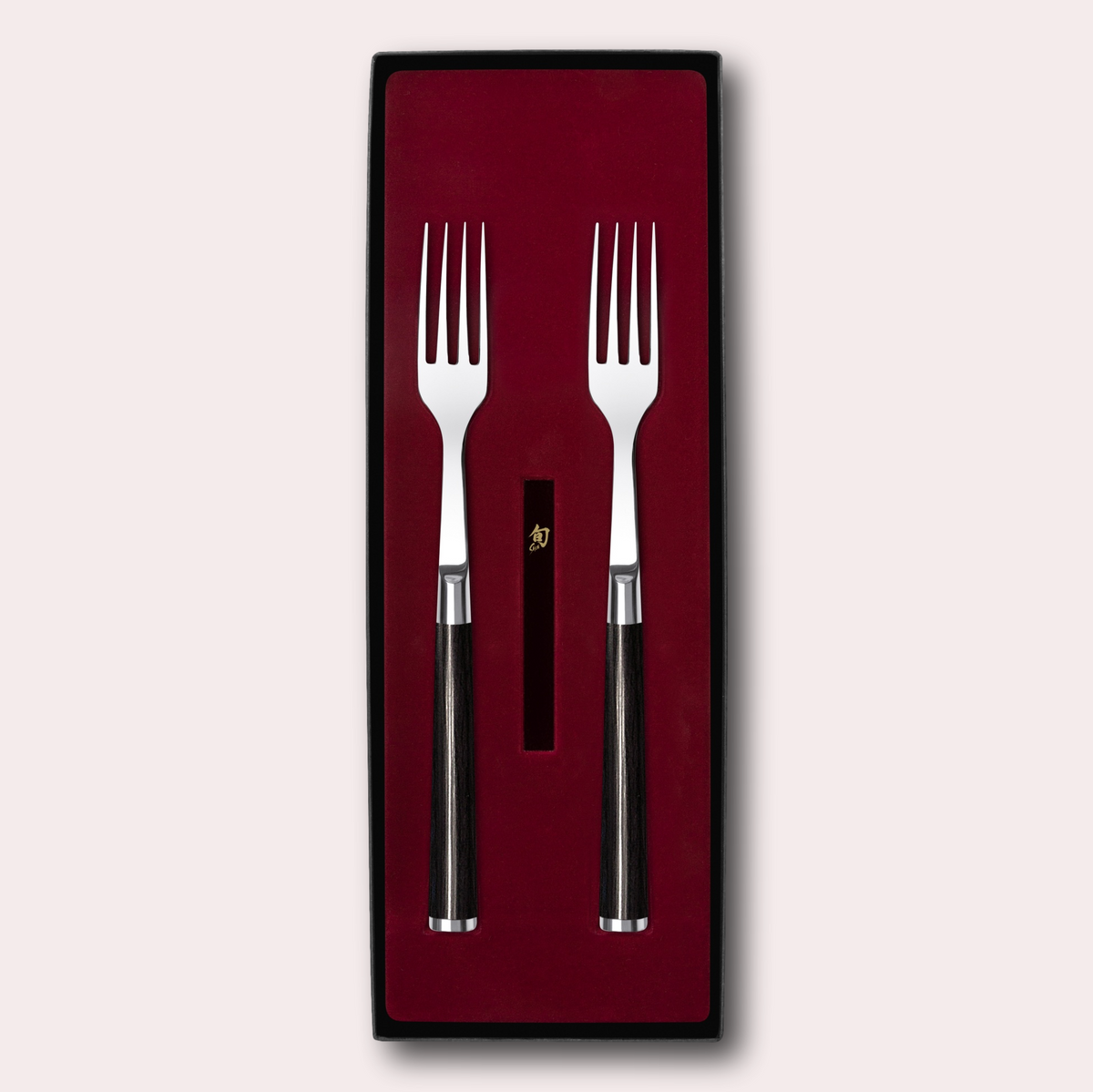 Kai Shun 2 piece fork cutlery set in presentation box