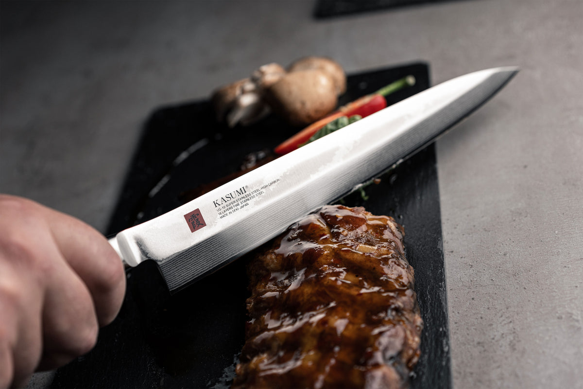 Kasumi Damascus Sashimi Knife 27cm