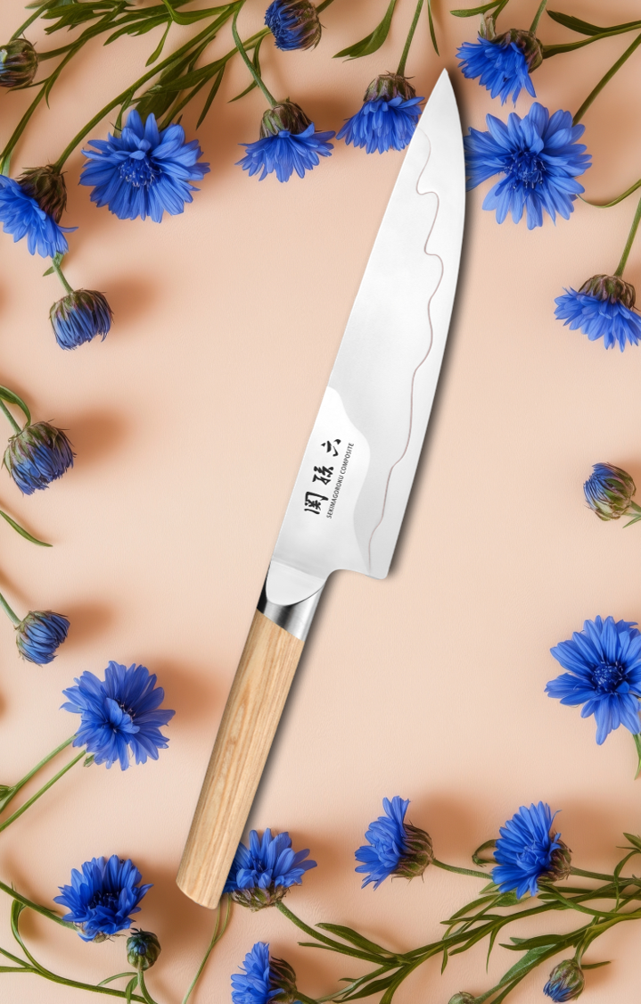 Kai Seki Magoroku Composite Knives, the full collection supplied.
