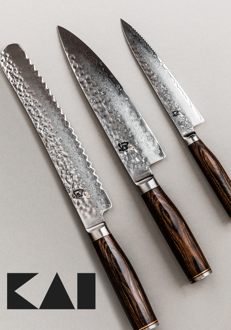 Kai Japanese Knives - view the entire range at japanese-knives.co.uk