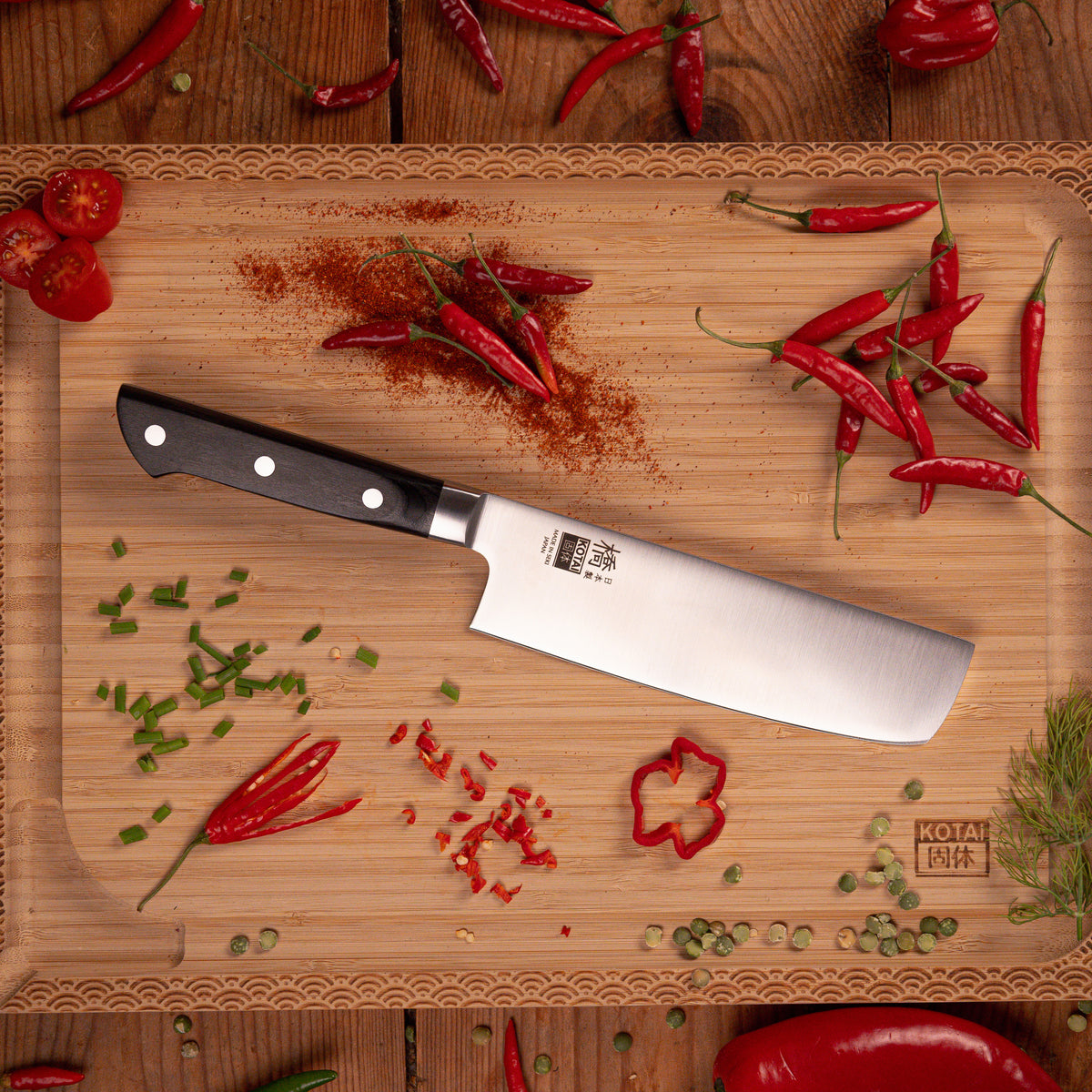 KOTAI Hashi Classic Nakiri Knife 16cm