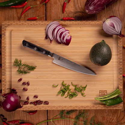 KOTAI Hashi Damascus Utility Knife 15cm