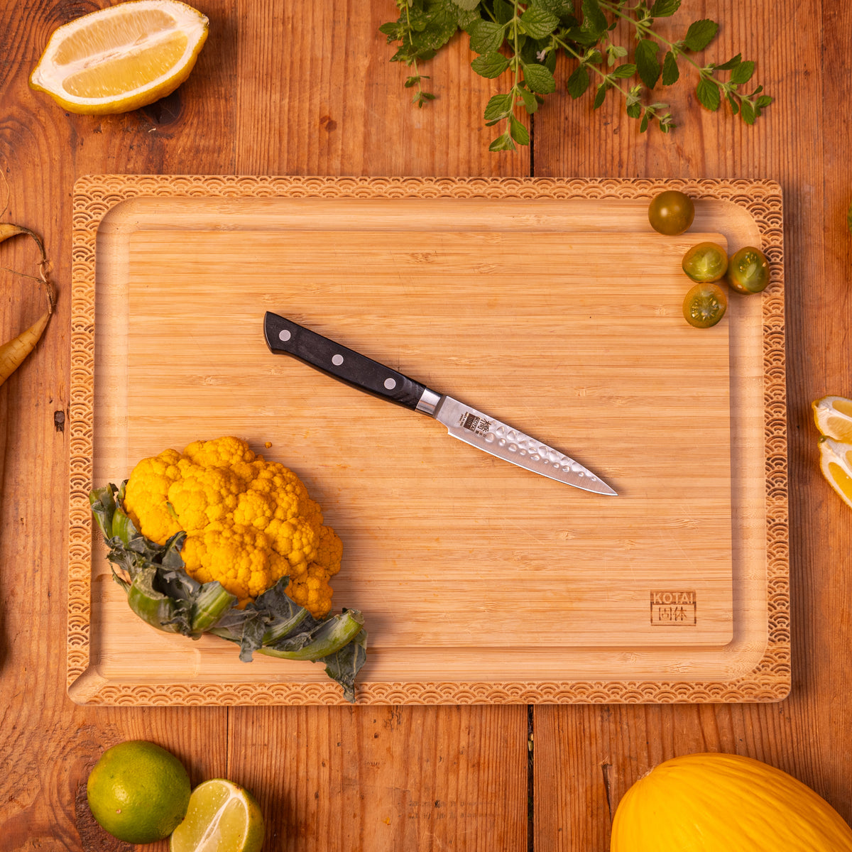 KOTAI Hashi Tsuchime Paring Knife 9cm