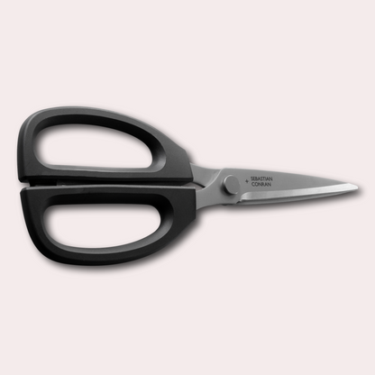 Kai DIRK Kitchen Scissors in Black by Sebastien Conran