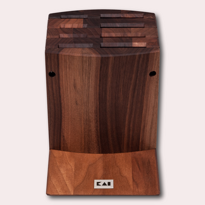 KAI Knife Storage Block - Walnut