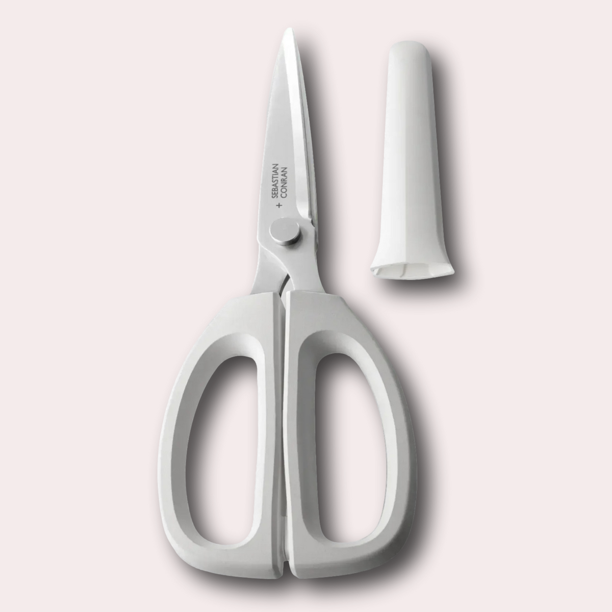 KAI DIRK Kitchen Scissors in White by Sebastien Conran