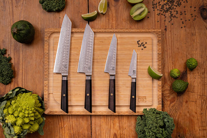 KOTAI Bunka Damascus Kiritsuke Knife 21cm