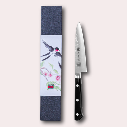Kotai Tsubame Paring petty knife - Damascus blade and ergonomic handle