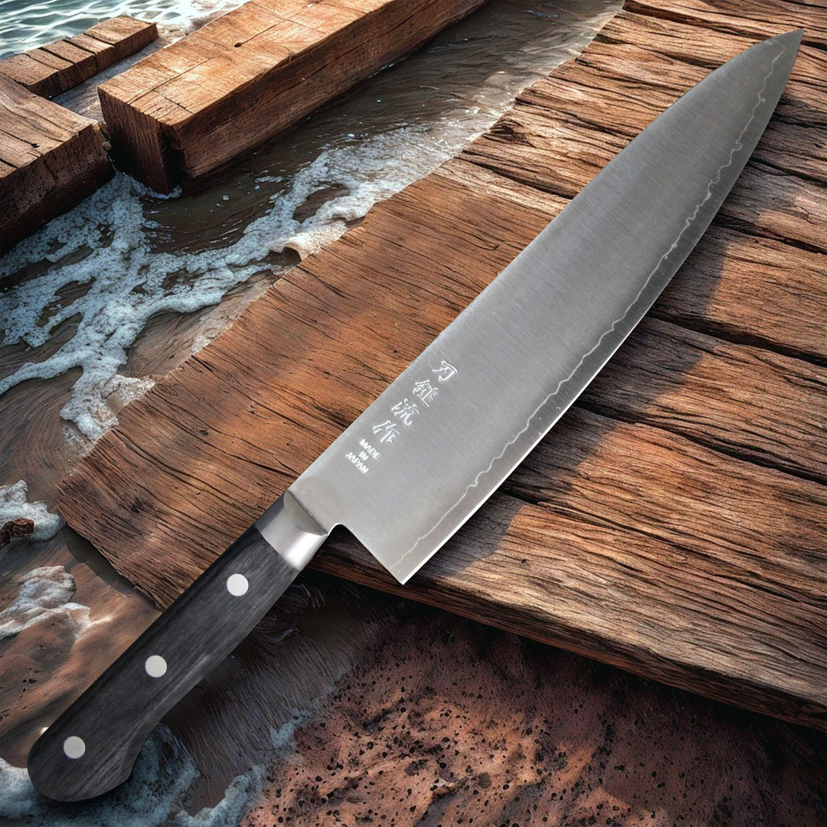 Suncraft Pateru Warikomi 21cm Gyuto Knife