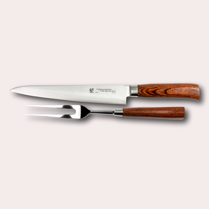 Tamahagane San 2 Piece Carving Set in Case