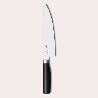 Tim Malzer designed Kai Kamagata Chef knife.  4116 steel blade and POM handles.  japanese-knives.co.uk