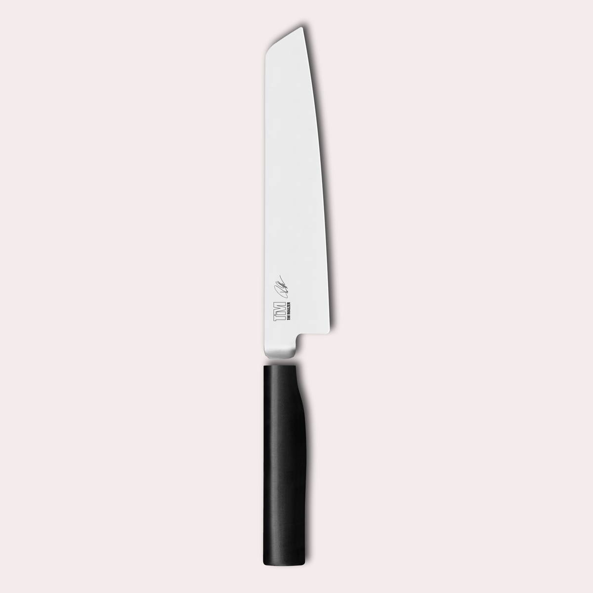 Tim Malzer designed Kai Kamagata utility knife.  4116 steel blade and POM handles.  japanese-knives.co.uk
