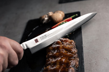 Kasumi Damascus Sashimi Knife 27cm